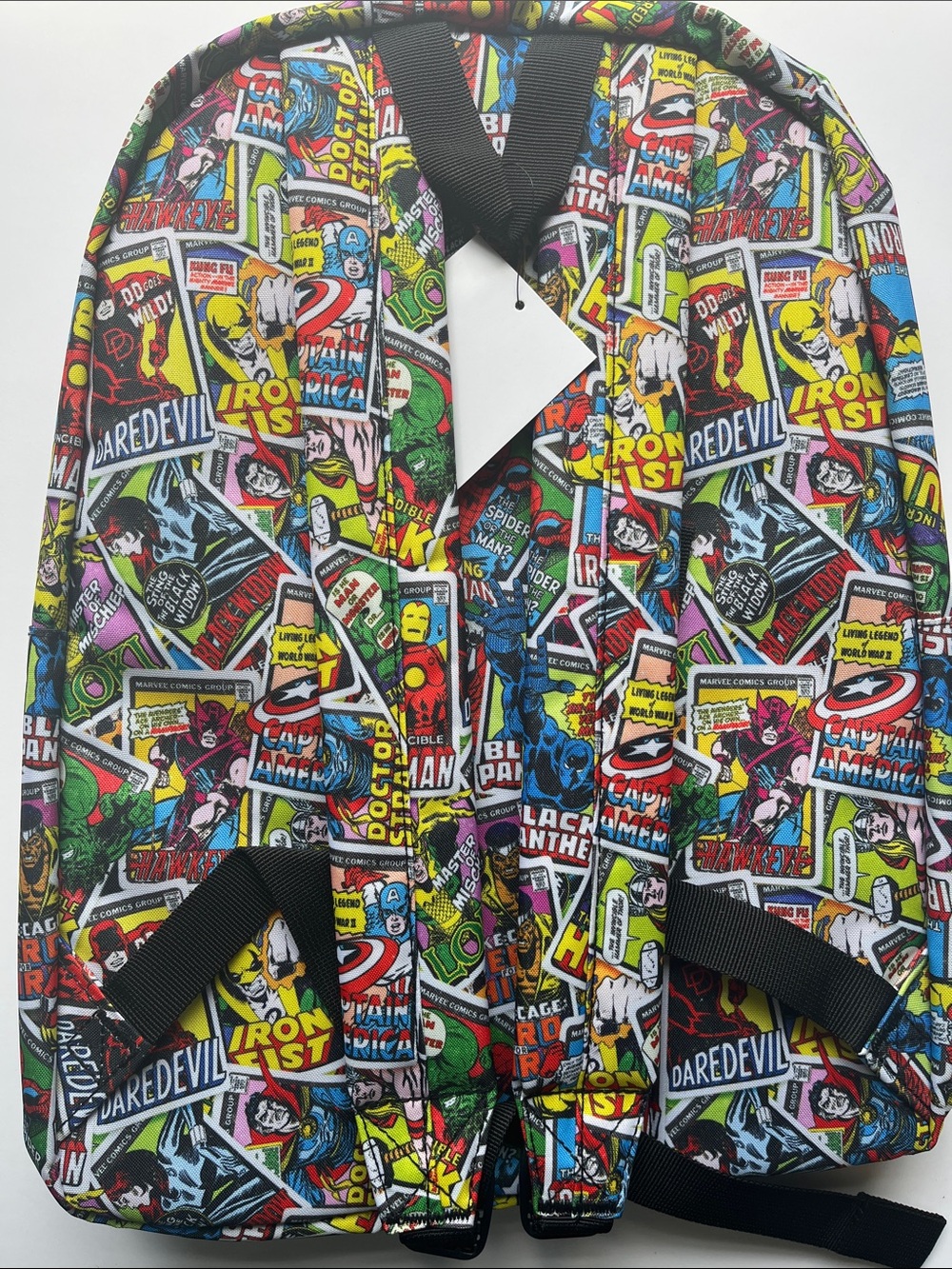 Marvel Multicolor Comic Panel Backpack - Picture 2 of 2